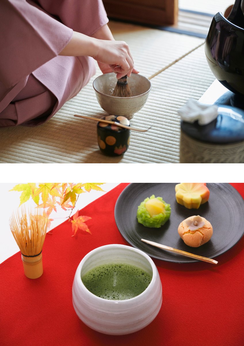 A golden cup of brewed genmaicha tea