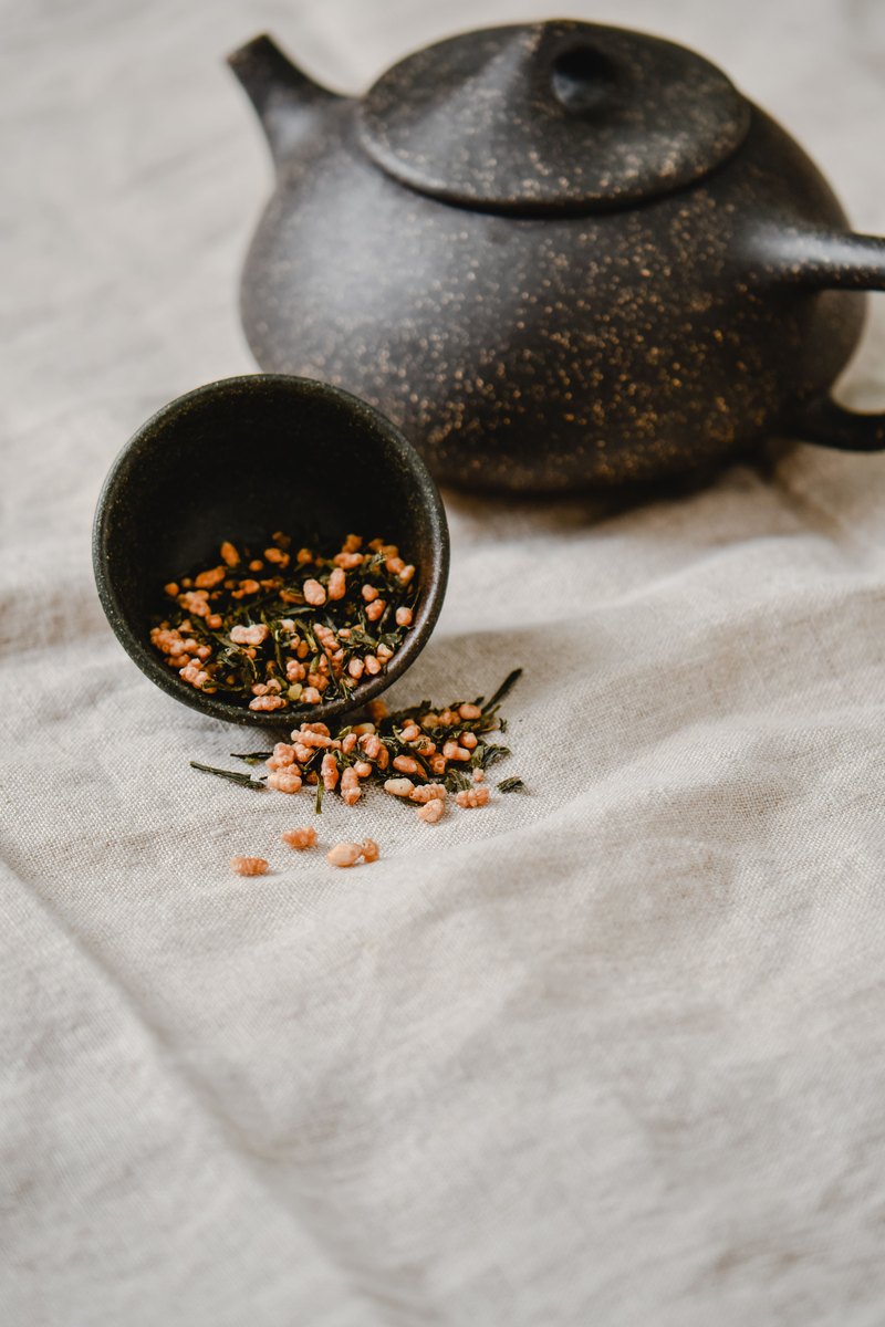 Genmaicha brown rice green tea, loose leaf